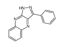 3-phenyl-2H-pyrazolo[4,3-b]quinoxaline结构式