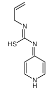 1-烯丙基-3-(吡啶-4-基)硫脲结构式
