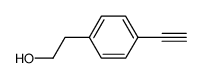 2-(4-ethynylphenyl)ethanol Structure