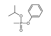 [methyl(propan-2-yloxy)phosphoryl]oxybenzene结构式