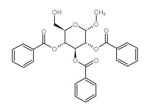 甲基2,3,4-三-O-苯甲酰-α-D-吡喃葡萄糖苷图片