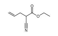 ethyl α-allyl-α-cyanoacetate Structure
