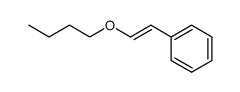 (E)-(2-butoxyethenyl)benzene Structure