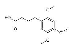 4-(2',4',5'-trimethoxyphenyl)butanoic acid Structure