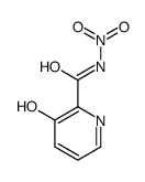 3-hydroxy-N-nitropyridine-2-carboxamide Structure