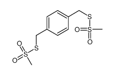 1,4-bis(methylsulfonylsulfanylmethyl)benzene Structure