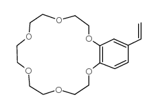4-乙烯基苯并-18-冠醚-6结构式