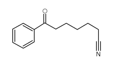7-oxo-7-phenylheptanenitrile结构式