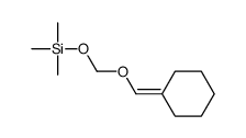 1-甲氧基-1-三甲基甲硅烷基氧基亚甲基环己烷结构式