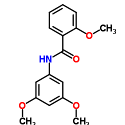 N-(3,5-Dimethoxyphenyl)-2-methoxybenzamide Structure