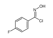 ALPHA-CHLORO-4-FLUOROBENZALDOXIME Structure
