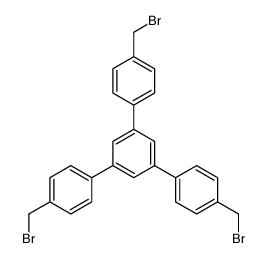1,3,5-tris[4-(bromomethyl)phenyl]benzene Structure