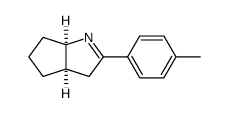 (all-R)-2-(4-methylphenyl)-3,3a,4,5,6,6a-hexahydrocyclopenta[b]pyrrole结构式