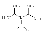 二氯(二异丙基氨基)硼烷结构式