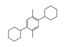 1,4-dicyclohexyl-2,5-dimethylbenzene Structure