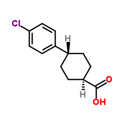 4-(4-氯苯基)环己烷甲酸结构式