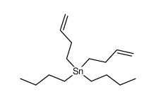 Di-but-3-enyl-dibutyl-stannane Structure
