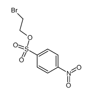 4-nitrobenzenesulfonic acid 2-bromoethyl ester Structure