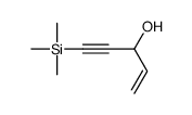 5-TRIMETHYLSILYL-1-PENTEN-4-YN-3-OL Structure
