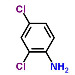 2,4-Dichloroaniline Structure