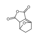 7-氧杂二环[2.2.1]庚-5-烯-2,3-二羧酸酐结构式