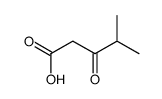 4-methyl-3-oxopentanoic acid Structure