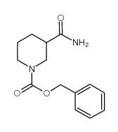 1-Cbz-3-氨基甲酰基哌啶结构式
