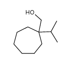 1-isopropylcycloheptanemethanol Structure