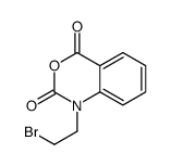 1-(2-bromoethyl)-3,1-benzoxazine-2,4-dione Structure
