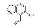 5-羟基-4-苯并呋喃羧醛结构式