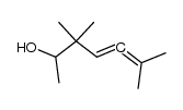 3,3,6-trimethyl-4,5-heptadien-2-ol Structure