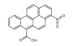 3-nitrobenzo[a]pyrene-6-carboxylic acid结构式