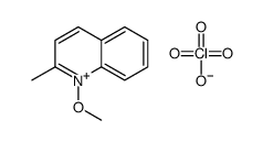 1-methoxy-2-methylquinolin-1-ium,perchlorate Structure