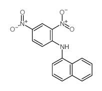 N-(2,4-dinitrophenyl)naphthalen-1-amine Structure