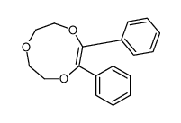 8,9-diphenyl-2,3,5,6-tetrahydro-1,4,7-trioxonine结构式
