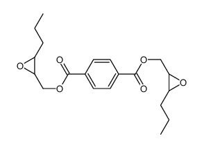 bis[(3-propyloxiran-2-yl)methyl] benzene-1,4-dicarboxylate Structure