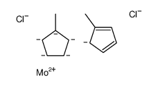dichloromolybdenum,5-methylcyclopenta-1,3-diene,methylcyclopentane结构式