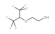2-(2,2,2-三氟-1-三氟甲基乙氧基)-乙醇结构式