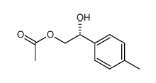 (R)-2-hydroxy-2-(4-methylphenyl)ethyl acetate Structure
