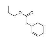 propyl 2-cyclohex-2-en-1-ylacetate Structure