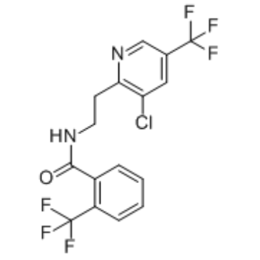 氟吡菌酰胺结构式