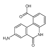 1-carboxy-8-amino-phenanthridone Structure