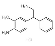 Benzeneethanamine,4-amino-3-methyl-b-phenyl-,hydrochloride (1:2)结构式