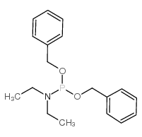 N,N-二乙基亚磷酰胺二苄基结构式
