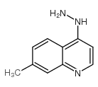 4-肼基-7-甲基喹啉结构式