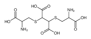 2,3-dimercaptosuccinic acid-cysteine (1-2) mixed disulfide structure
