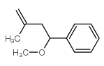 (1-甲氧基-3-甲基-3-丁烯)-苯结构式