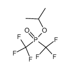 isopropyl bis(trifluoromethyl)phosphinate Structure