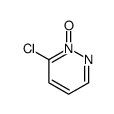 6-chloro-1-oxidopyridazin-1-ium Structure