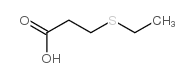 3-(Ethylthio)propanoic acid Structure